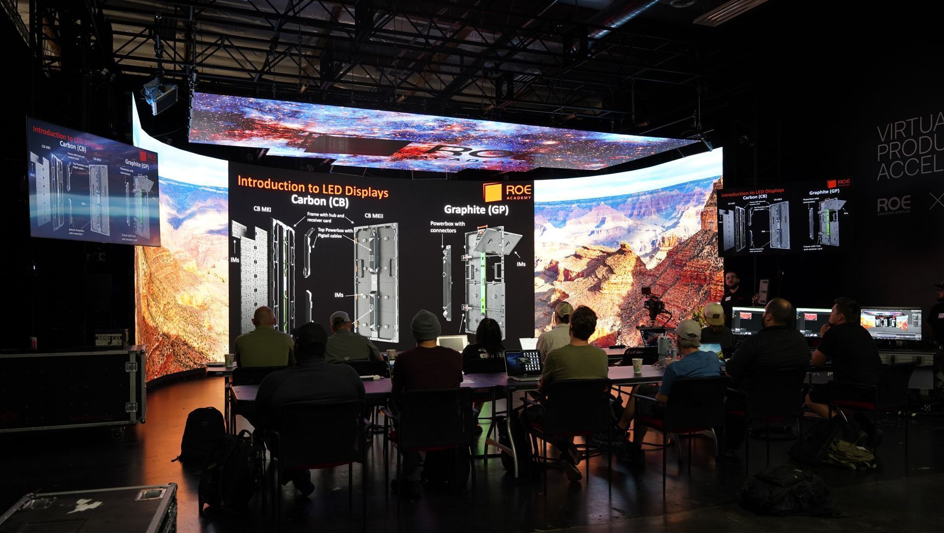 ROE Academy LED Technology training event