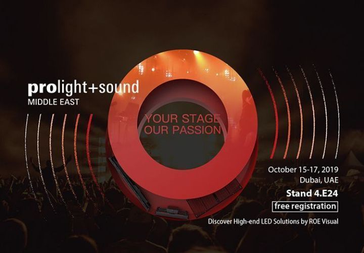 ROE Visual Presents LED Solutions at Prolight+Sound ME