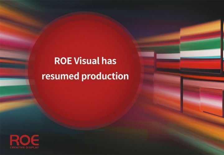 ROE Visual Resumes Production after Coronavirus Shutdown