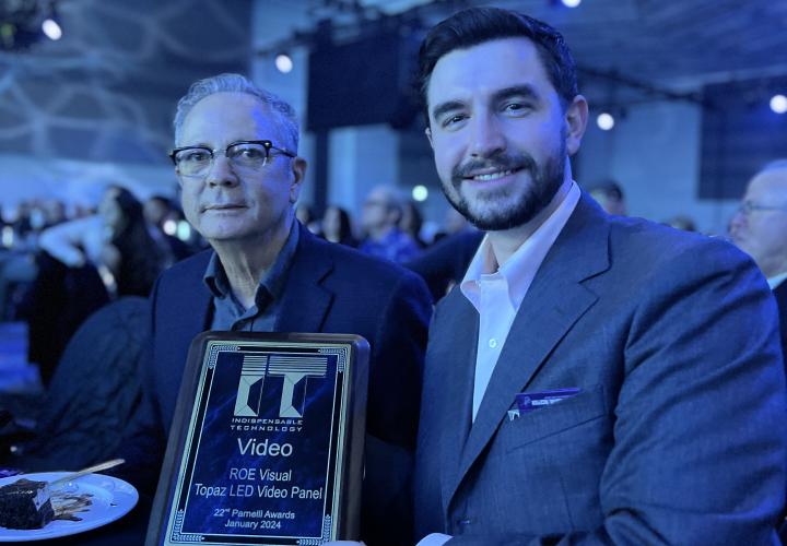 roe visual at the parnelli awards