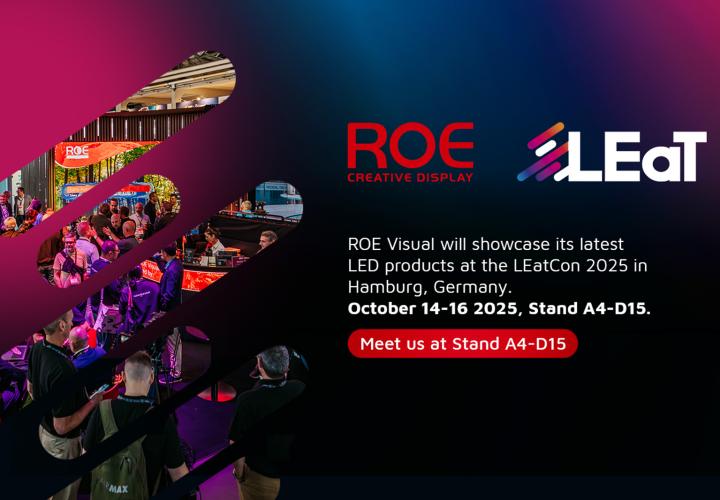 ROE Visual at the LEat Con Exhibition