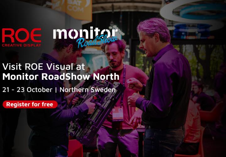 ROE Visual at the Monitor Roadshow