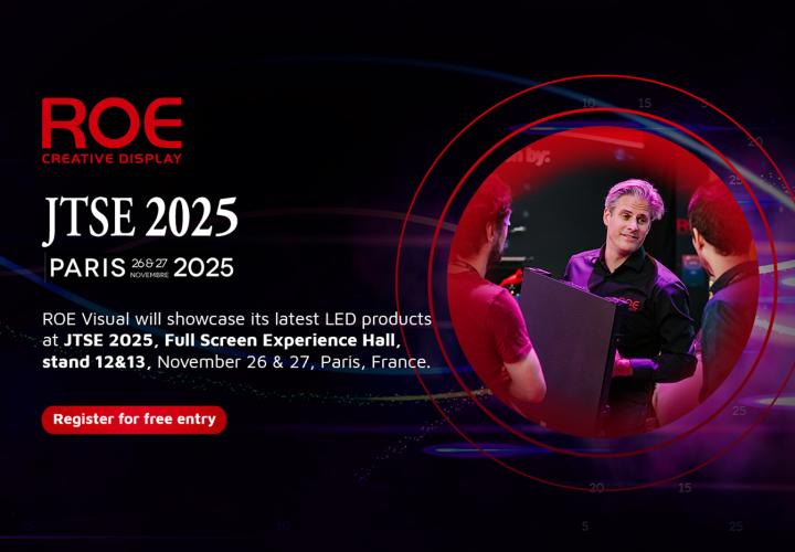 ROE Visual at the JTSE Paris, France 2025
